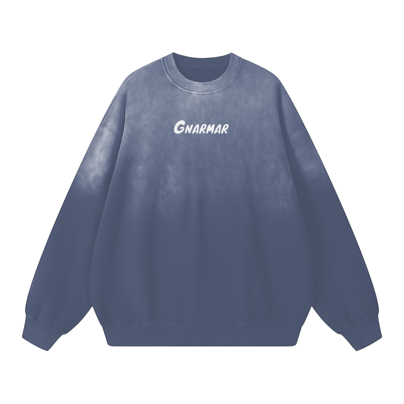 Pure Cotton Drop-Shoulder Crewneck