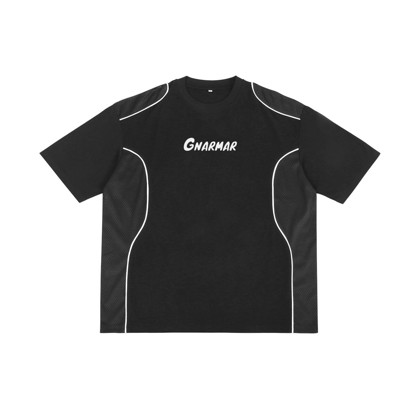 Contrast Piped Panel Tee