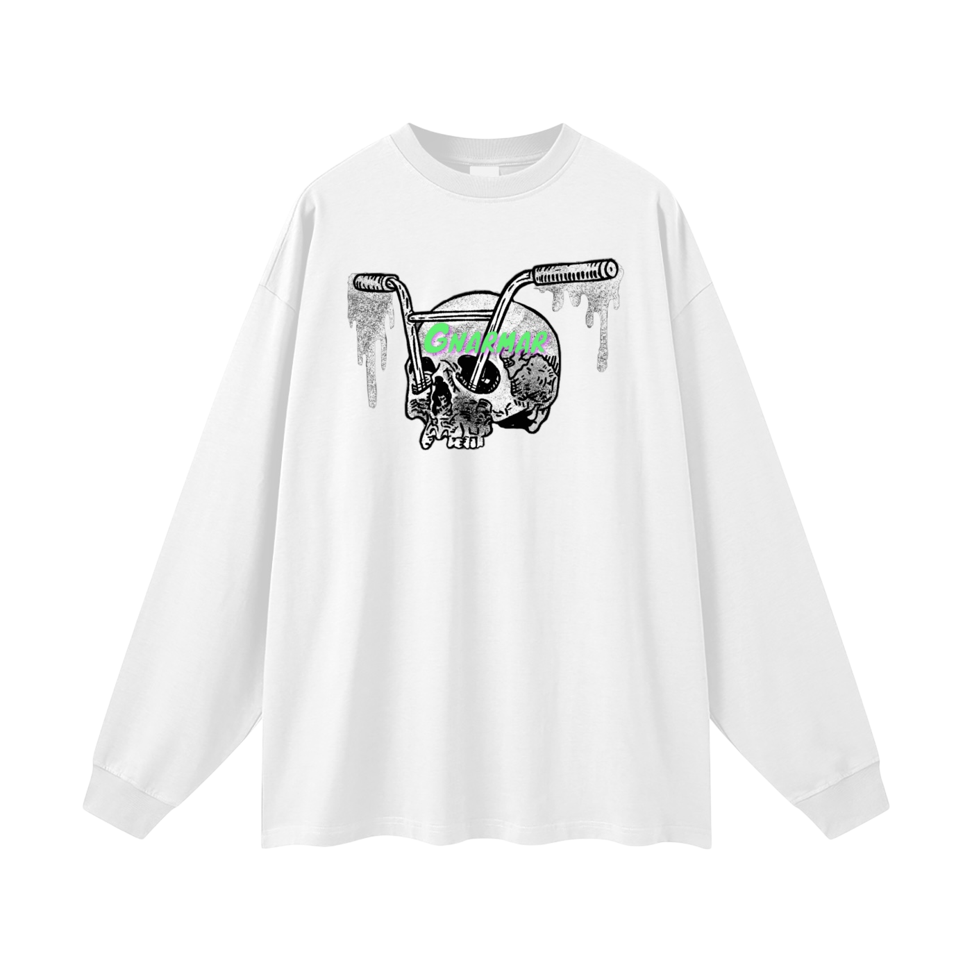 (Oversized) "Gnarly Bar" Long Sleeve T-Shirt